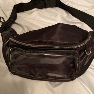 Black Fanny pack only used once